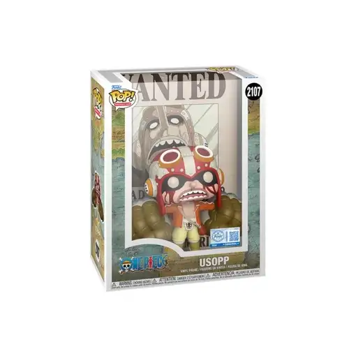 Figura Funko Pop! Animación One Piece Poster Wanted Ussop Modelo 2107 | 88184 Edi