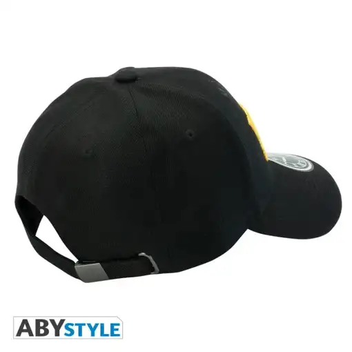 Gorra Abystyle Regreso Al Futuro Color Negro y Amarillo