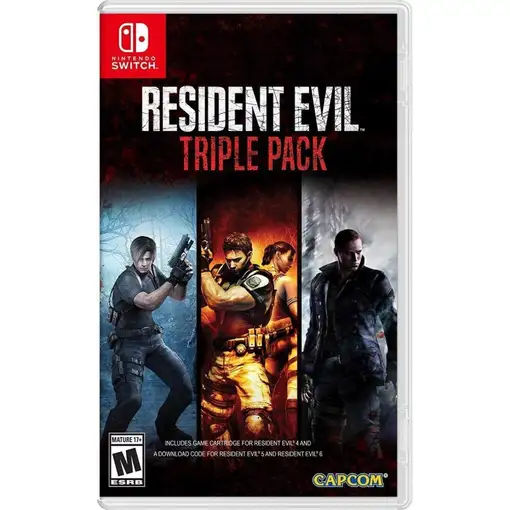 Juego Resident Evil Triple Pack para Nintendo Switch - Importación USA