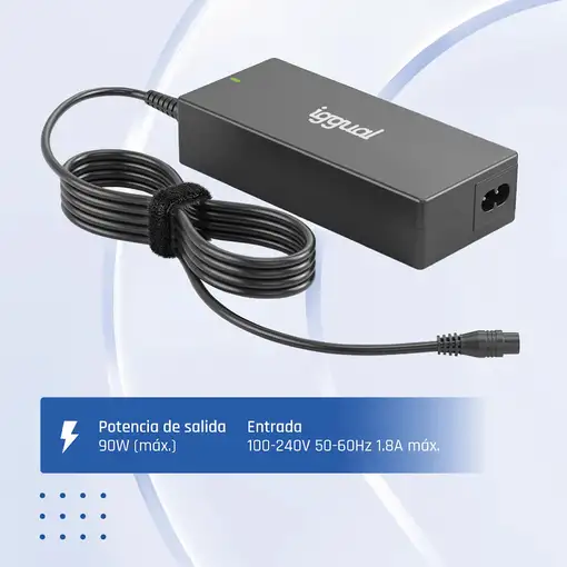 iggual Cargador Universal Automático CUA-C-12T-90W