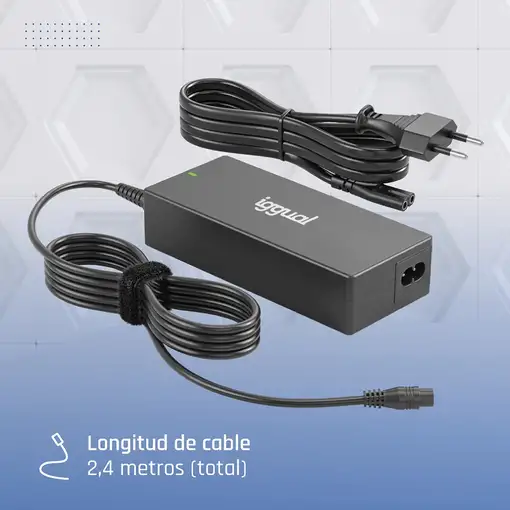 iggual Cargador Universal Automático CUA-C-12T-90W