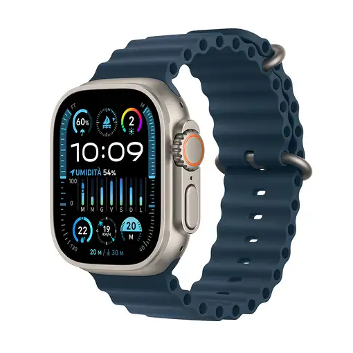 Apple Watch Ultra 2 OLED 49 mm Digital 410 x 502 Pixeles Pantalla táctil 4G Titani