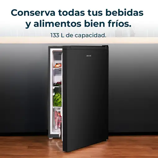 Cecotec Bolero CoolMarket TT 133 frigorífico Independiente 133 L Negro