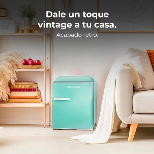 Cecotec Bolero CoolMarket TT Origin 45 nevera combi Independiente 45 L Verde
