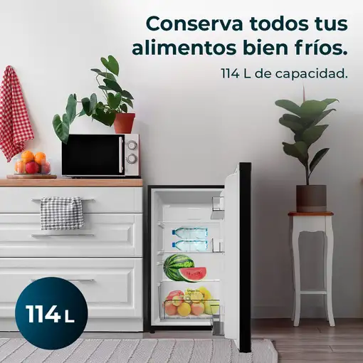 Cecotec Bolero CoolMarket TT 114L Black