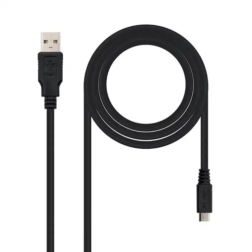Nanocable 10.01.0503 cable USB USB 2.0 3 m USB A Micro-USB B Negro