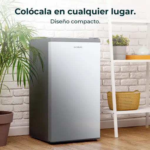 Cecotec Bolero CoolMarket TT 114 frigorífico Independiente 114 L Acero inoxidable
