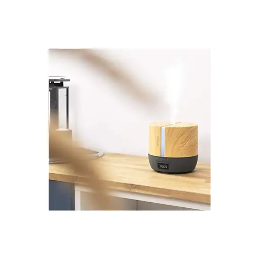 Cecotec PureAroma 550 humidificador Natural 0,5 L Gris, Madera