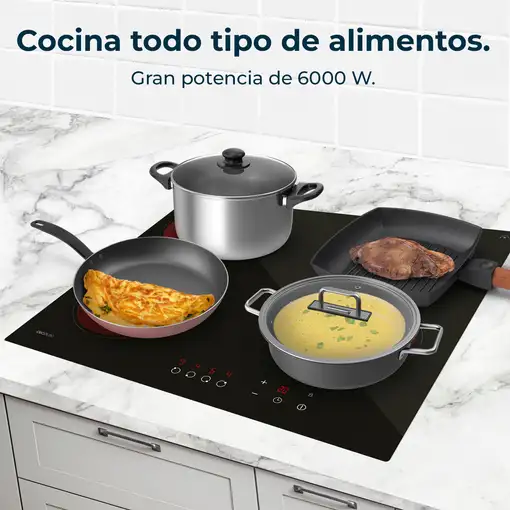 Cecotec Placa de vitrocerámica Bolero Squad V 4001