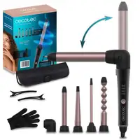 Cecotec SurfCare MultiWaves Rizador de pelo Caliente Negro