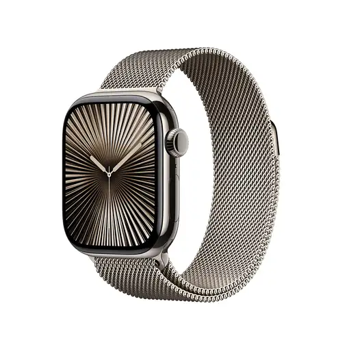 Apple Watch Series 10 OLED 42 mm Digital 374 x 446 Pixeles Pantalla táctil 4G Tita