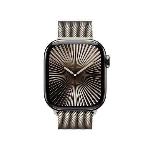 Apple Watch Series 10 OLED 42 mm Digital 374 x 446 Pixeles Pantalla táctil 4G Tita