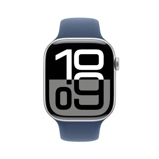 Apple Watch Series 10 OLED 46 mm Digital 416 x 496 Pixeles Pantalla táctil Plata