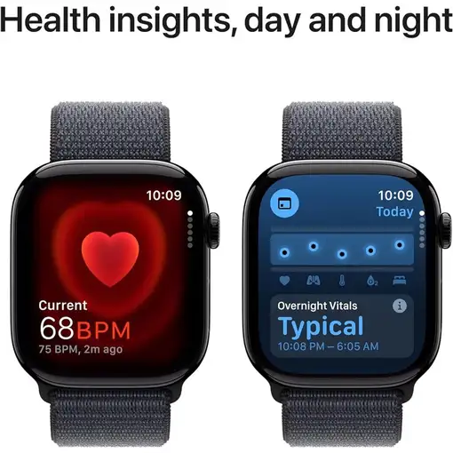Apple Watch Series 10 OLED 46 mm Digital 416 x496 Pixeles Pantalla táctil 4G Negro