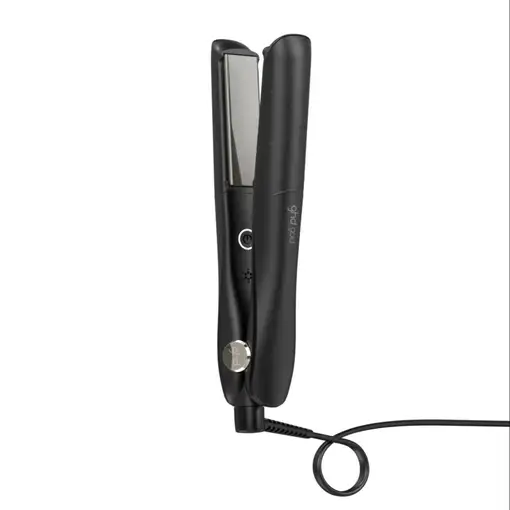Planchas de pelo profesional, negra, cerámicas, 185 °C, Gold Styler GHD