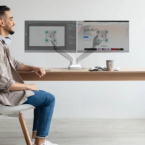 ONKRON G160 81,3 cm (32") Escritorio Blanco