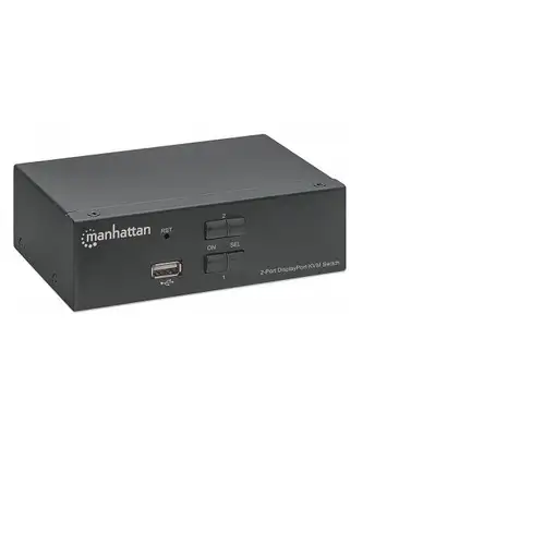 Manhattan 153546 interruptor KVM Negro