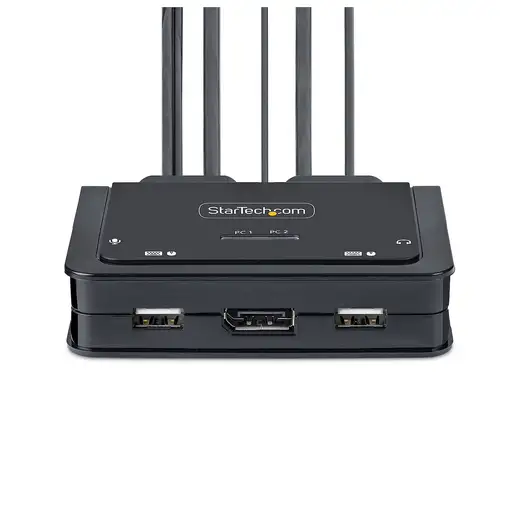 StarTech.com C2-D46-UC2-CBL-KVM interruptor KVM Negro