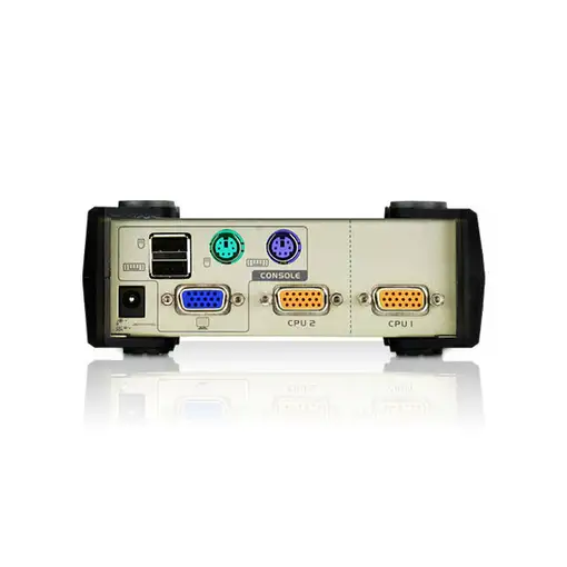 ATEN Switch KVM VGA PS/2-USB de 2 puertos