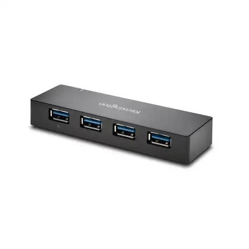 Kensington Cargador y hub USB 3.0 de cuatro puertos UH4000C Kensington Cargador y hub USB 3.0 de cuatro puertos UH4000C
