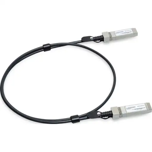 LANCOM SFP-DAC25-1m Cable de fibra óptica e InfiniBand Negro, Acero