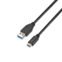 AISENS A107-0060 cable USB USB 3.2 Gen 2 (3.1 Gen 2) 1 m USB A USB C Negro