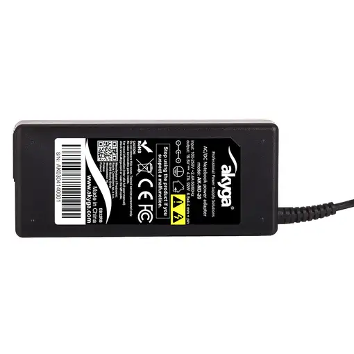 Akyga AK-ND-20 adaptador e inversor de corriente Interior 92 W Negro