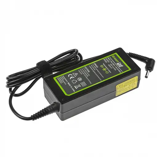 Green Cell AD41P adaptador e inversor de corriente Interior 65 W Negro