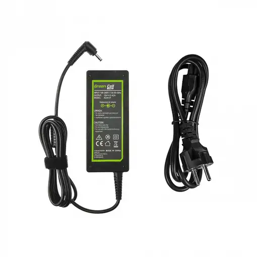 Green Cell AD41P adaptador e inversor de corriente Interior 65 W Negro