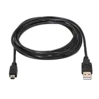 AISENS A101-0026 cable USB USB 2.0 3 m USB A Mini-USB B Negro