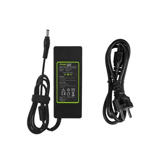 Green Cell AD27AP adaptador e inversor de corriente Interior 90 W Negro