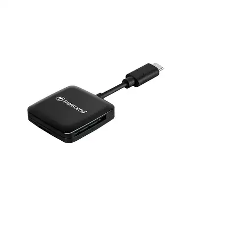 Transcend RDC3 lector de tarjeta USB 3.2 Gen 1 (3.1 Gen 1) Type-C Negro