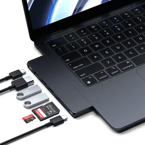 Satechi ST-HUCPHSD base para portátil y replicador de puertos Acoplamiento USB 3.2