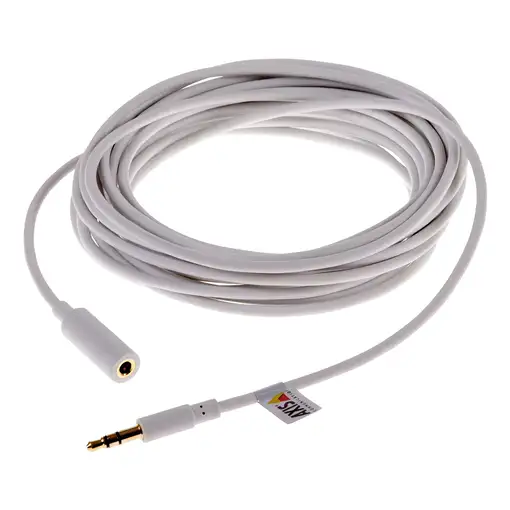 Axis 01589-001 cable de audio 5 m 3,5mm Blanco Axis 01589-001 cable de audio 5 m 3,5mm Blanco