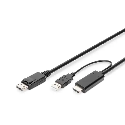 Digitus Cable adaptador HDMI 4K - HDMI a DisplayPort