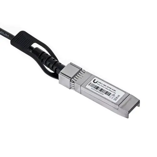 Ubiquiti UACC-DAC-SFP10-0.5M Cable de fibra óptica e InfiniBand 0,5 m SFP+ Negro