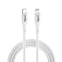 iggual IGG317761 cable de conector Lightning 1 m Blanco