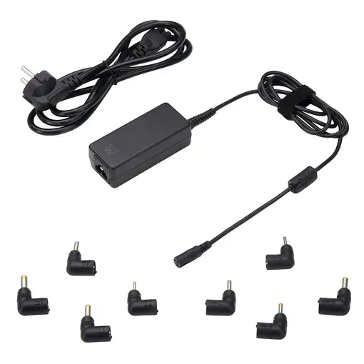 Ewent EW3963 adaptador e inversor de corriente Interior 45 W Negro