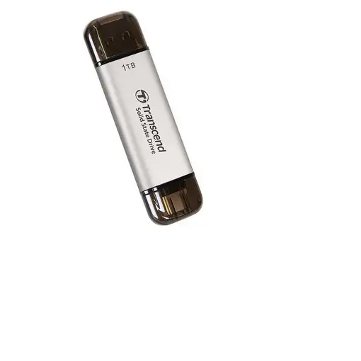Transcend ESD310 1 TB USB Type-A / USB Type-C Plata
