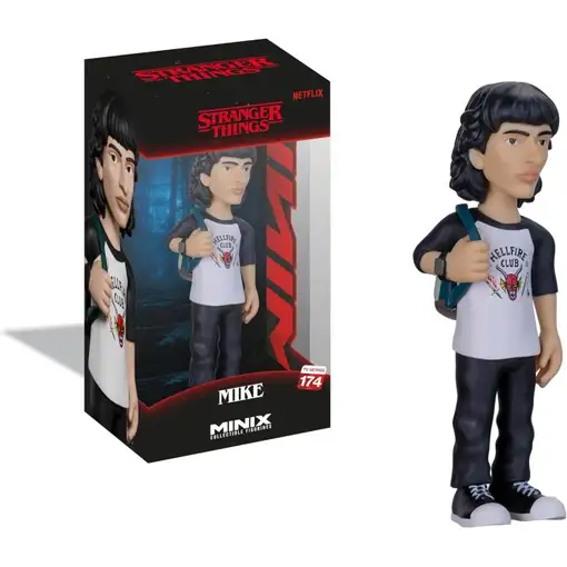Figura Minix Stranger Things Mike Hellfire Modelo 174