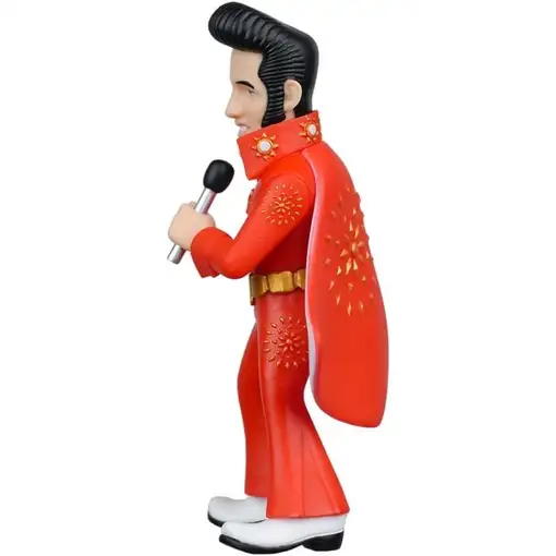 Figura Minix Elvis con Traje Rojo Modelo 112