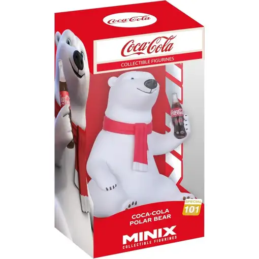 Figura Minix Oso Coca Cola Modelo 102