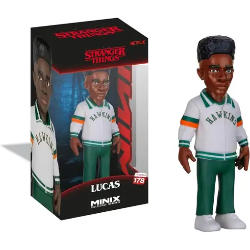 Figura Minix Stranger Things Lucas Hawkins Modelo 178