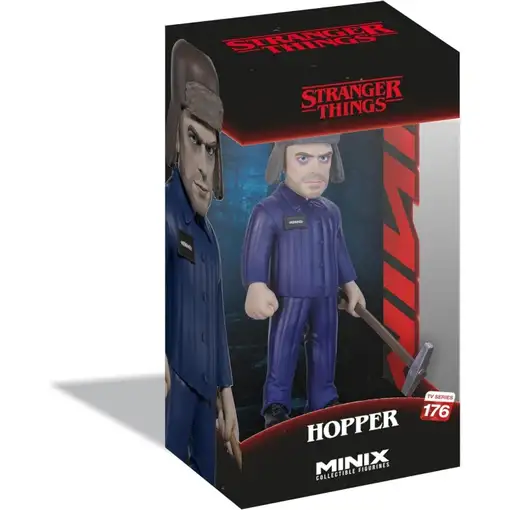 Figura Minix Stranger Things Hopper Gulag Modelo 176