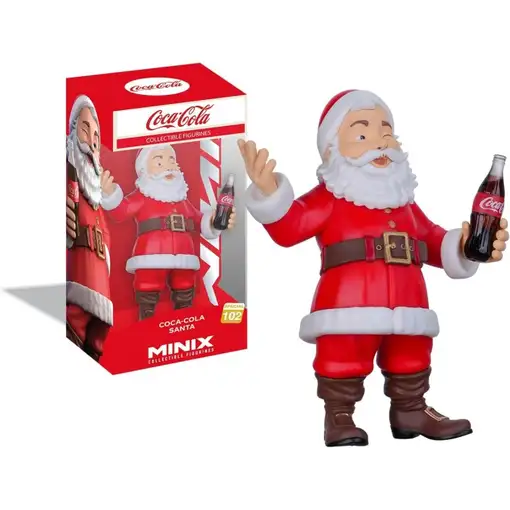 Figura Minix Papá Noel Coca Cola Modelo 101