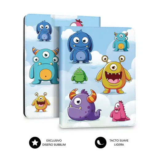 Funda Tablet Universal Trendy Case Monsters 9.6\  11\