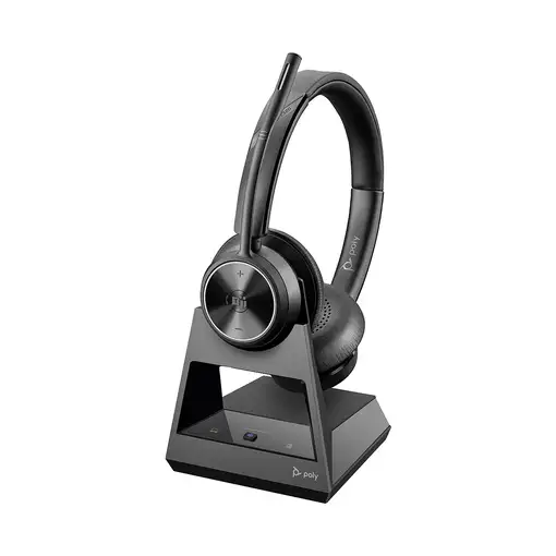 HP Poly Auriculares estéreo Poly Savi 7320 UC con certificación Microsoft Teams DE