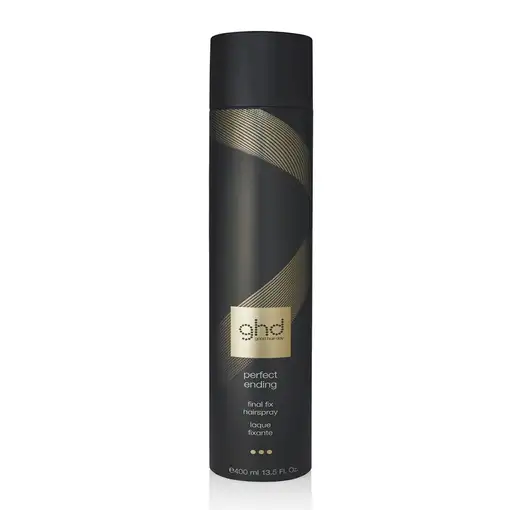 Laca, Spray de fijación profesional, Perfect Ending GHD, 400 ml