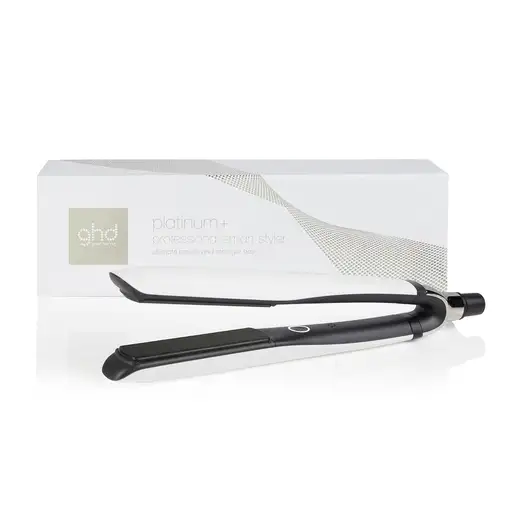 Planchas de pelo blancas, placas de 26 mm, Platinum+ Styler GHD