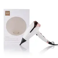 Secador de pelo profesional Blanco, 2200W, 2 niveles de temperatura, Helios GHD Secador de pelo profesional Blanco, 2200W, 2 niveles de temperatura, Helios GHD